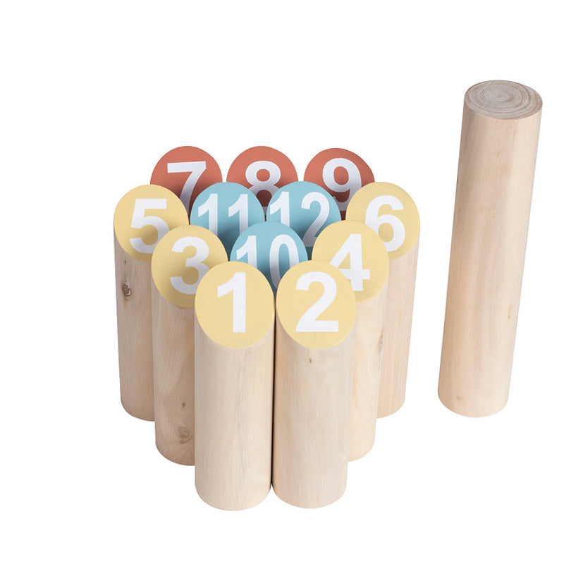 NUMBER KUBB - Alle mod alle, først til 50 vinder spillet