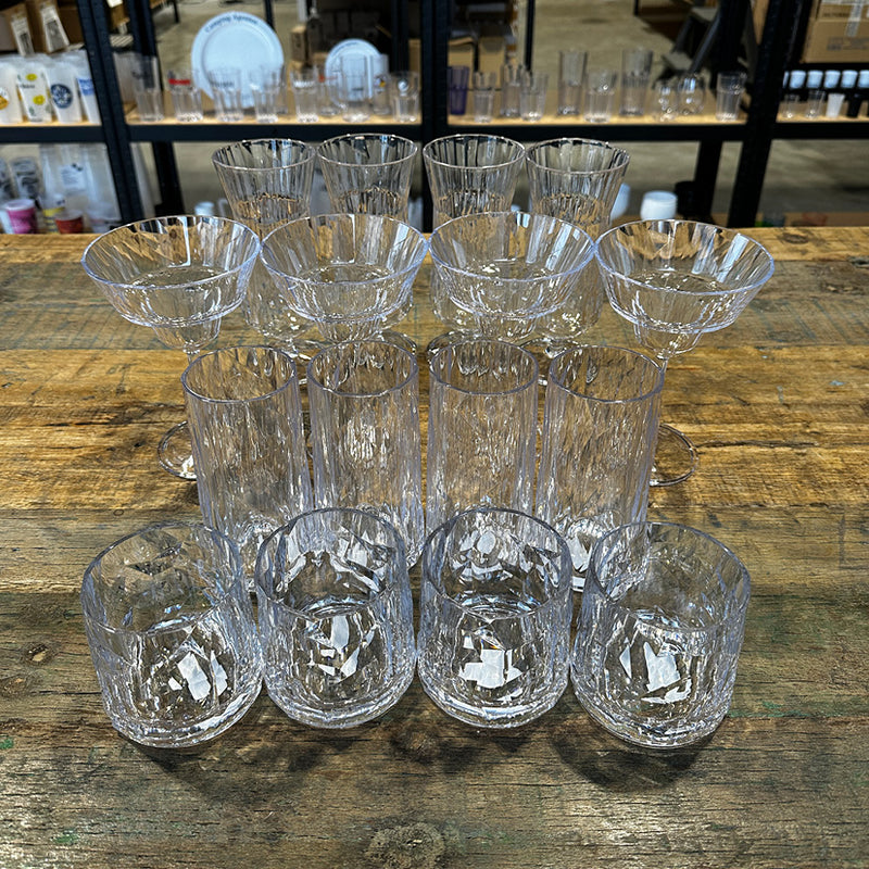 Nytårspakke - Koziol, Brudsikkert plastik 16 glas