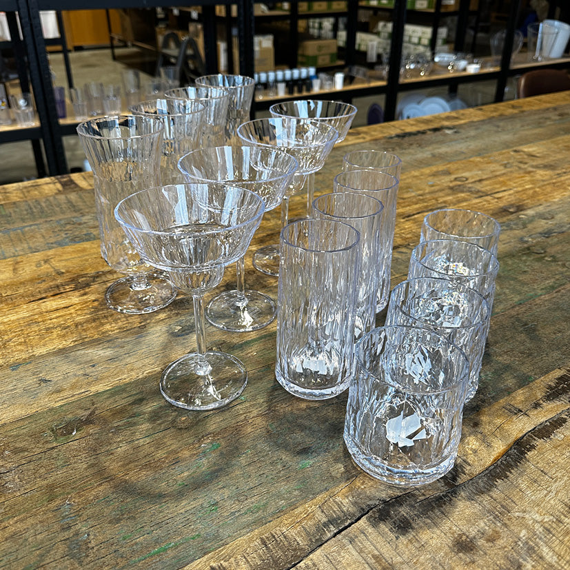 Nytårspakke - Koziol, Brudsikkert plastik 16 glas
