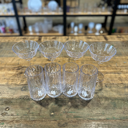 Øl og Margarita pakke - Koziol, Brudsikkert plastik 8 glas