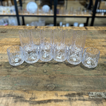 Drinkspakke - Koziol, Brudsikkert plastik 12 glas