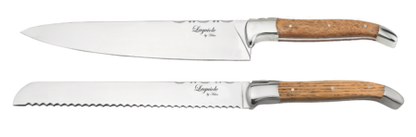 Laguiole By Hâws Knivsæt - 2 dele i Egetræ