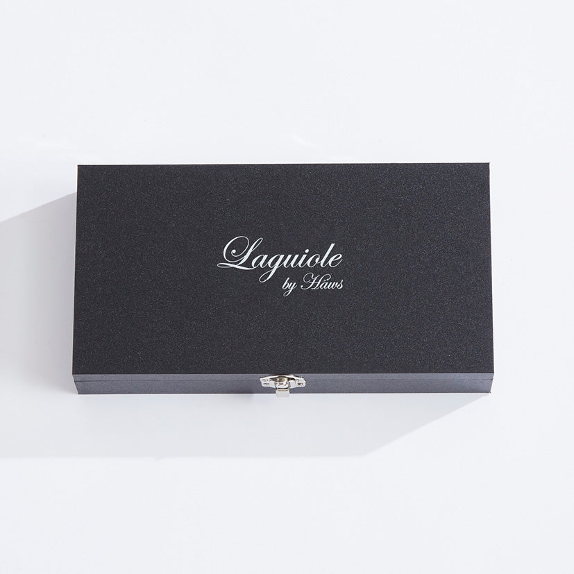 Laguiole Steakknive - Skaft af natur Wengé træ 6 stk.