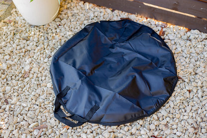 La Hacienda Tripod hængegrill i stål med bålfad og bæretaske