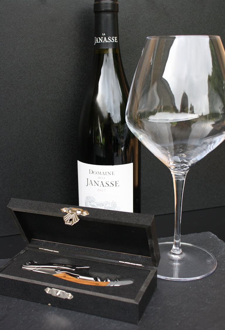 Laguiole proptrækker i oliventræ