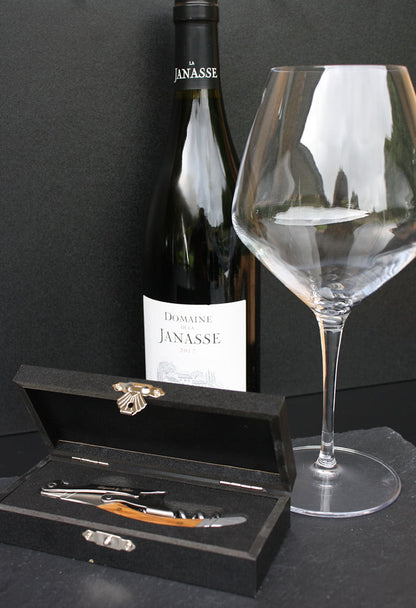 Laguiole proptrækker i oliventræ