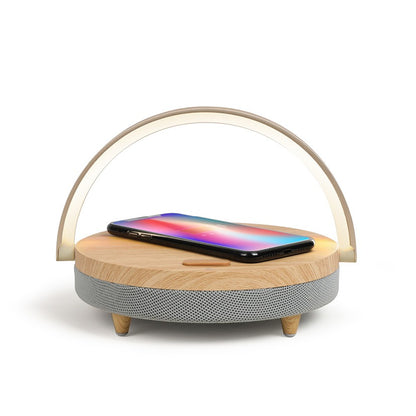 Haws QI Trådløs opladerstation med LED lampe + højtaler