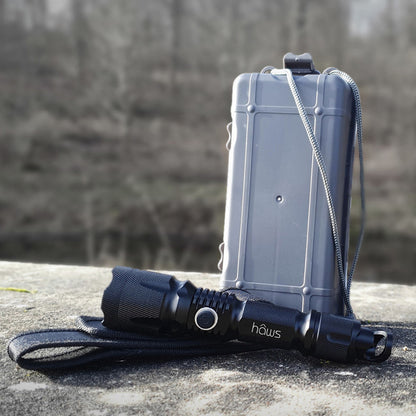 Lommelygte med morse (SOS) funktion 800 lumen