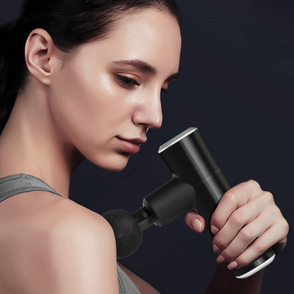 Massage gun med 4 massagehoveder - Reducer muskel og led smerter