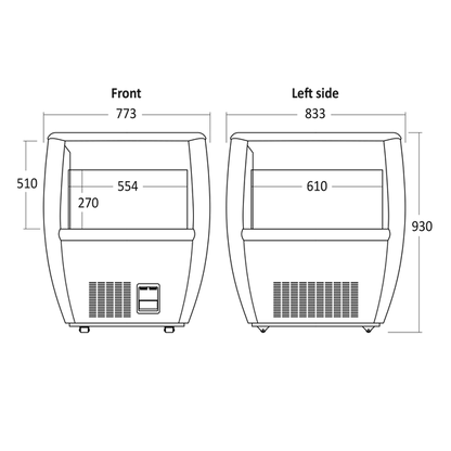 Impulskøler 110 liter - OTC 95 BE Scancool