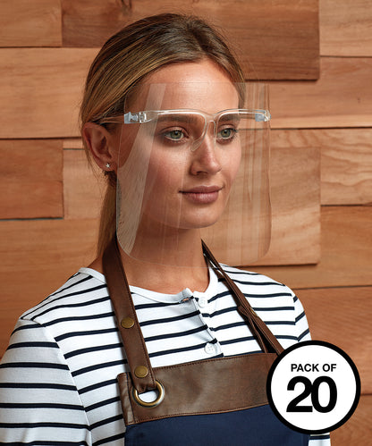 Luksus ansigtsvisir pakke m. 20 stk.