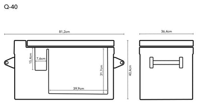 FTM Mobil køle/fryseboks 37 liter
