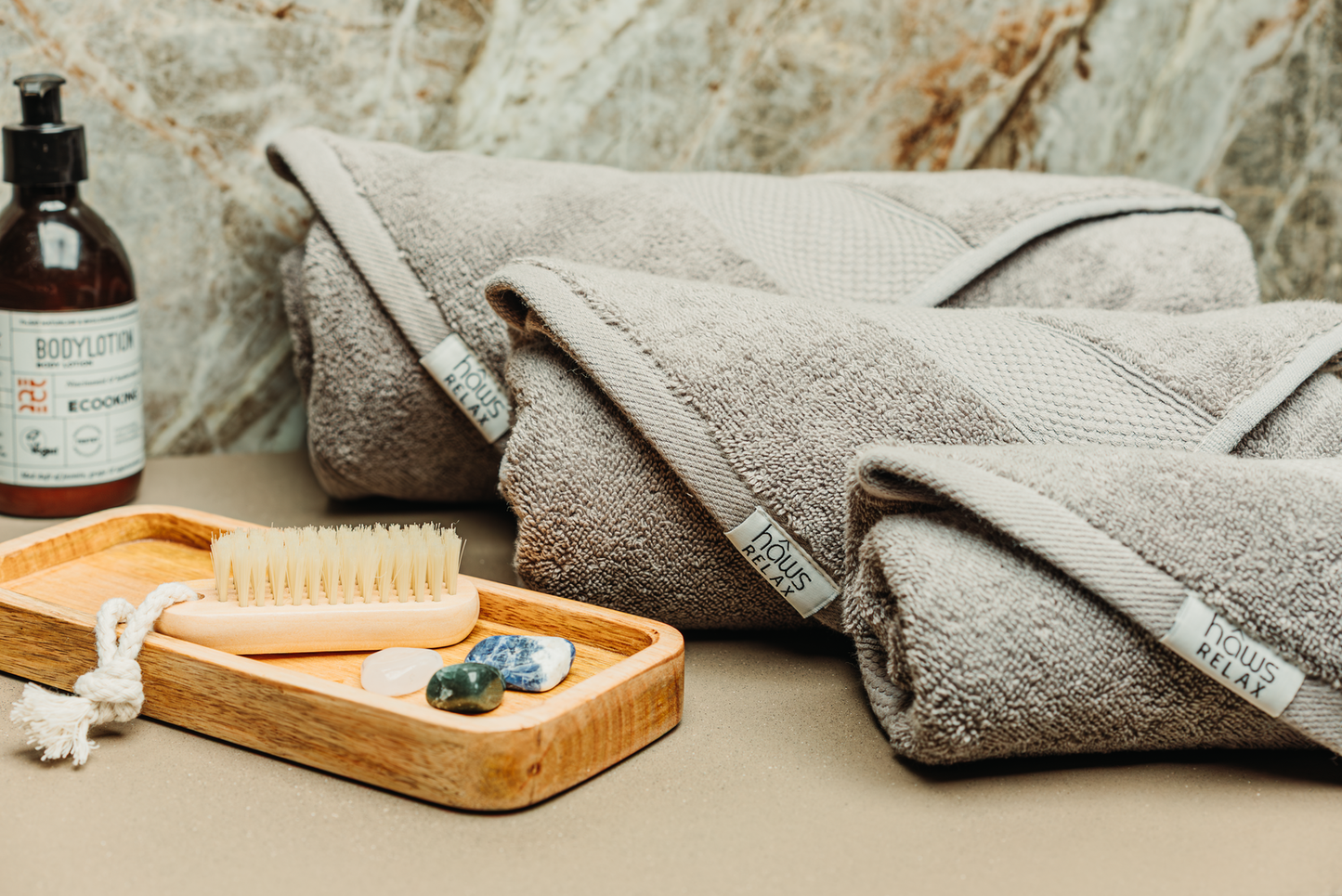 Hâws Relax Håndklædesæt 10 stk - Grå