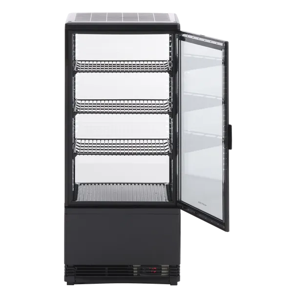 Kølemontre 78 liter sort - RT 82 BE Scancool