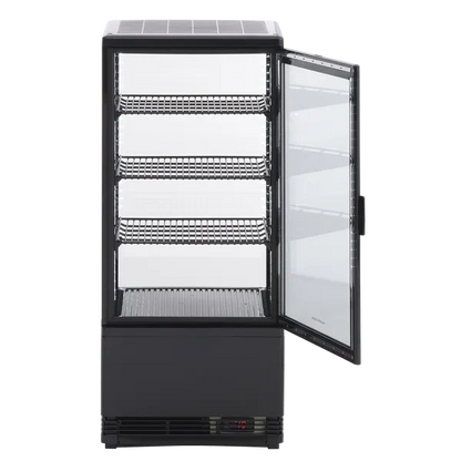 Kølemontre 78 liter sort - RT 82 BE Scancool