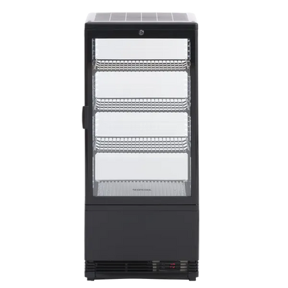 Kølemontre 78 liter sort - RT 82 BE Scancool