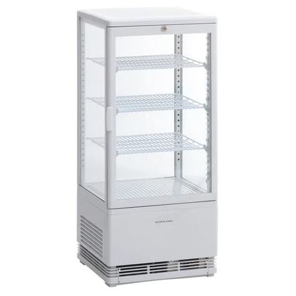 Kølemontre 78 liter hvid - RT 82 WE Scancool