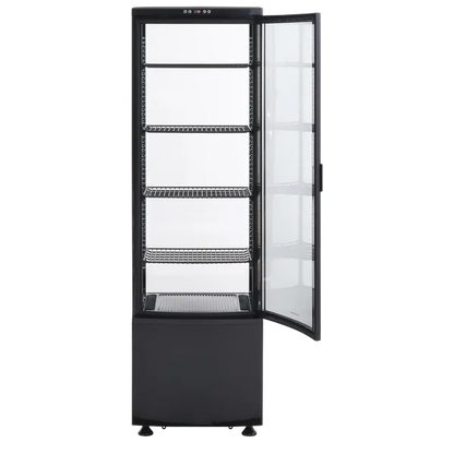 Kølemontre 270 liter sort - RTC 287 BE Scancool