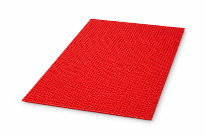 Farvede vokstavler 1 kg - Rød