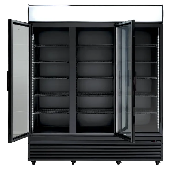 Display køleskab 1383 liter - SD 1502 BHE Scandomestic