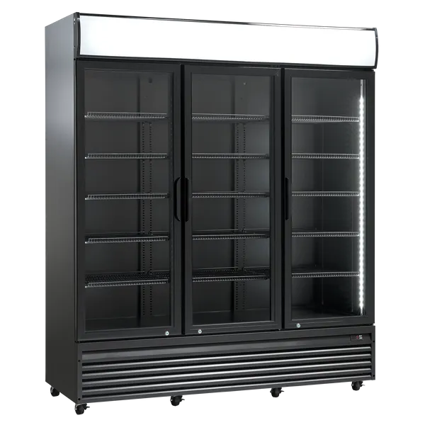 Display køleskab 1383 liter - SD 1502 BHE Scandomestic