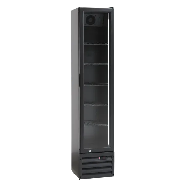 Display køleskab 166 liter sort - SD 226 BE Scandomestic