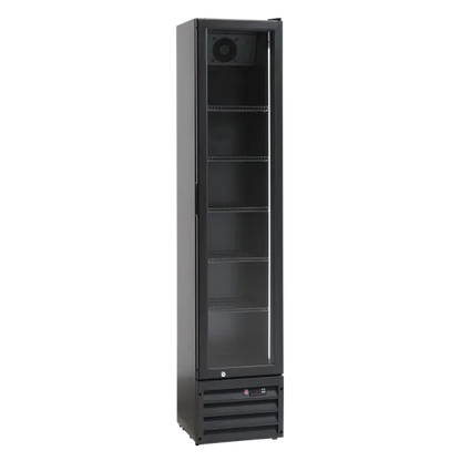 Display køleskab 166 liter sort - SD 226 BE Scandomestic