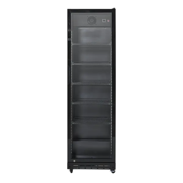 Display køleskab 360 liter sort - SD 430 BE Scandomestic