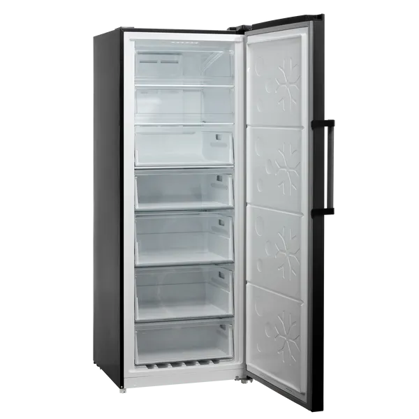 Fryseskab 424 liter sort - SFS 381 BX Scandomestic