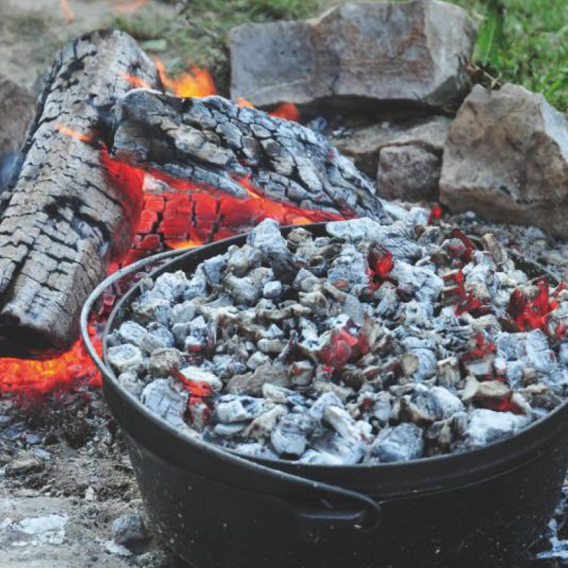 Støbejerns hængegryde 4 liter