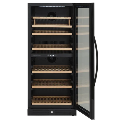 Vinkøleskab SV 104 B til 90 flasker - 2 zoner - Scandomestic