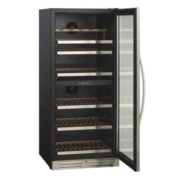Vinkøleskab SV 104 X - Til 90 flasker - 2 Zoner – Scandomestic