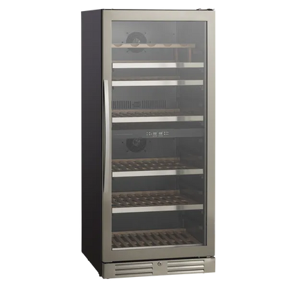 Vinkøleskab SV 104 X - Til 90 flasker - 2 Zoner – Scandomestic