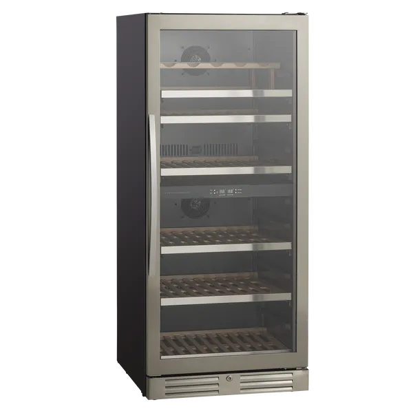 Vinkøleskab SV 104 X - Til 90 flasker - 2 Zoner – Scandomestic