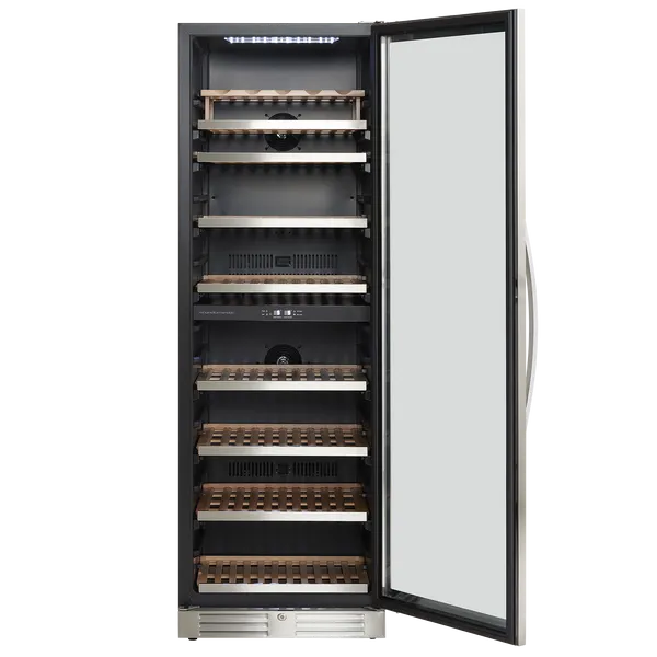 Vinkøleskab SV 124 X - Til 126 flasker - 2 Zoner – Scandomestic