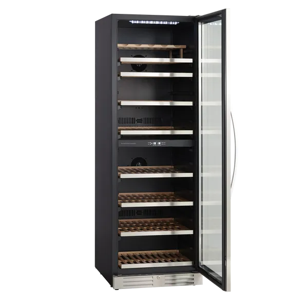 Vinkøleskab SV 124 X - Til 126 flasker - 2 Zoner – Scandomestic