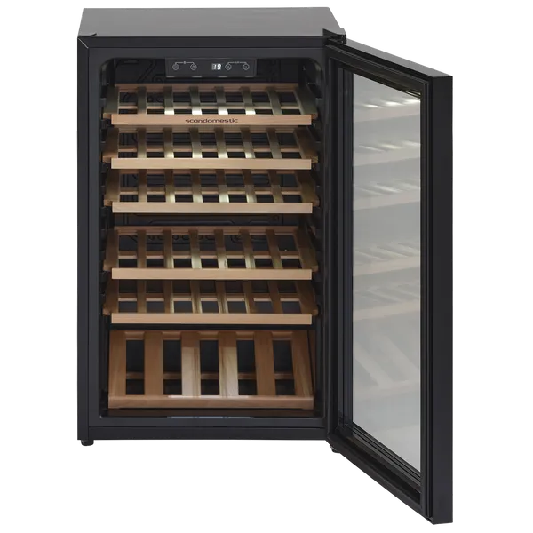 Vinkøleskab SV 45 B til 45 flasker - 1 zone - Scandomestic