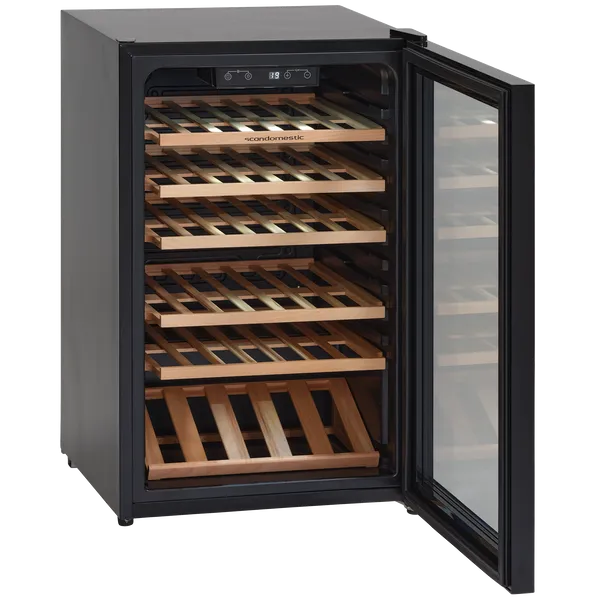 Vinkøleskab SV 45 B til 45 flasker - 1 zone - Scandomestic