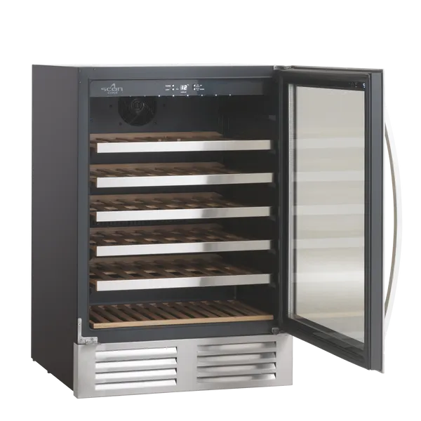 Vinkøleskab SV 81 X til 46 flasker - 1 zone - Scandomestic