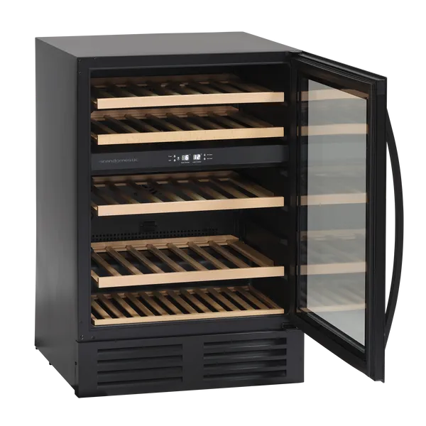 Vinkøleskab SV 85 B til 44 flasker - 2 zoner - Scandomestic