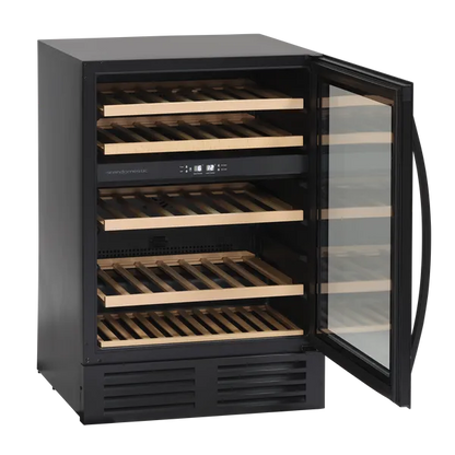 Vinkøleskab SV 85 B til 44 flasker - 2 zoner - Scandomestic
