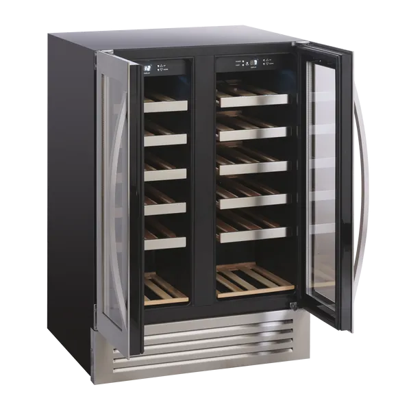 Vinkøleskab SV 91 X - Til 36 flasker - 2 Zoner – Scandomestic