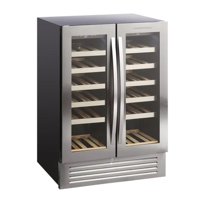 Vinkøleskab SV 91 X - Til 36 flasker - 2 Zoner – Scandomestic