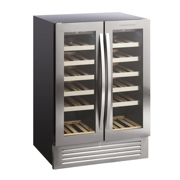 Vinkøleskab SV 91 X - Til 36 flasker - 2 Zoner – Scandomestic