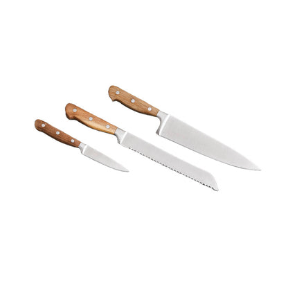 Santo Egetræ Knivsæt 3 stk.
