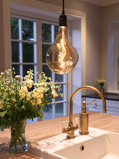 4 PAK - DANLAMP UNICA DE LUXE GOLD L 240V 3W E27