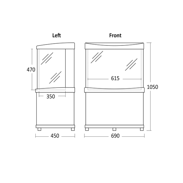 Impulskøler 90 liter - VM 91 E Scancool
