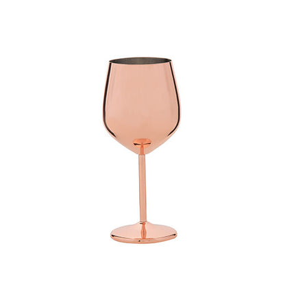 Vinglas kobber - sæt med 2 stk.