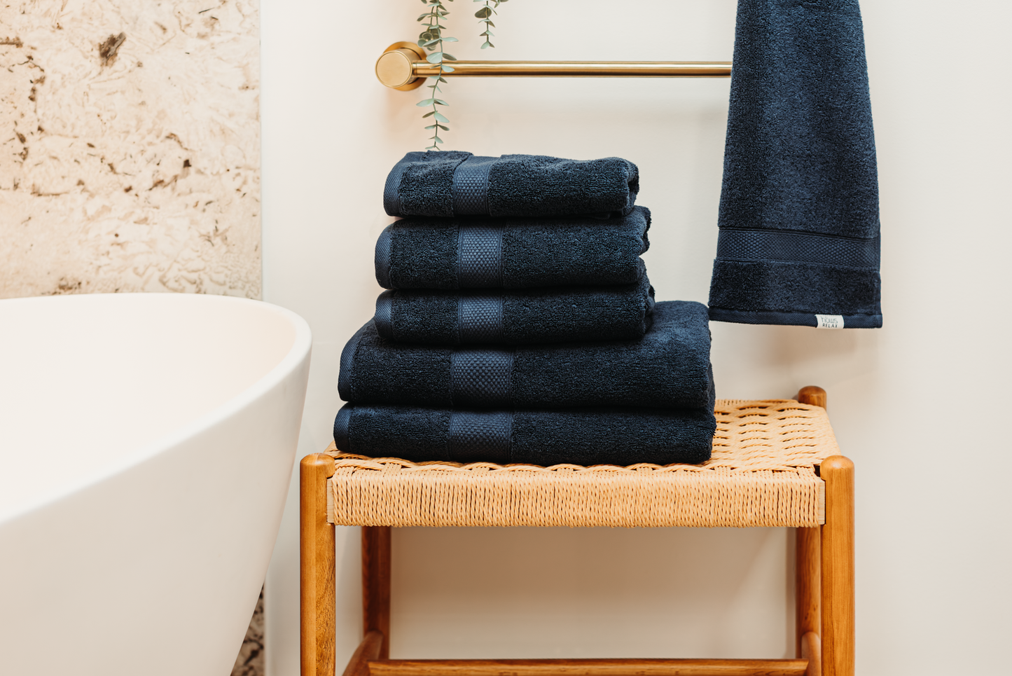 Hâws Relax Håndklædesæt 6 stk - Navy