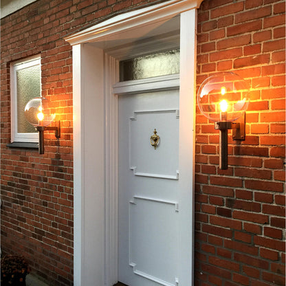 FAKKEL W300 KOBBER VÆGLAMPE